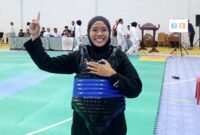 Atlet Silat Dinda Destriyani Alting