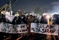 Warga Kawasi Tolak Kedatangan WALHI