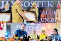 Kades Silang Sulinda D. Komdan Menerima Penghargaan Terbaik Kategori Jamsostek Tingkat Provinsi Malut 2026