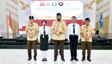 Bupati Bassam Didampingi Wabup Helmi dan Sekda Abdillah Kamarullah Buka Diklat Paskibraka 2026