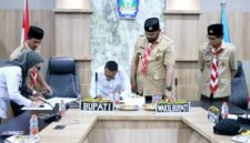 Bupati dan Ketua KPU Halsel Teken Kerjasama NPHD Non-Tahapan Pemilihan Tahun 2026