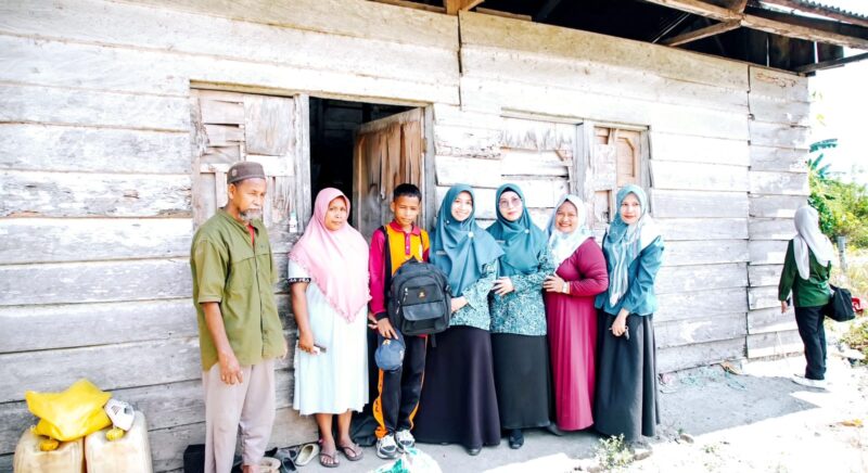 Ny.Rifa’at Al-Sa’adah Bassam dan Ny. Mardiana Bopeng Helmi, Temui Habib dan Keluarga
