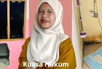 Foto Kuasa Hukum Hj. Rusni Mino, (Barang Bukti)
