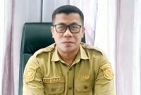 Kepala UPTD Balai Pengelolaan Daerah Wilayah V Bacan, Fahrudin Hadji, S.Pi, M.Si