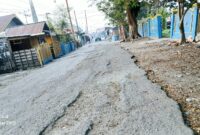 Ruas Jalan Panamboang  Menuju Pelabuhan Perikanan
