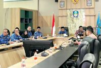 Wakil Bupati Helmi Umar Muchsin Bersama Tim BPK RI Perwakilan Malut