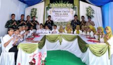 19 Santri dan Santriwati TPQ Al-Amin Amasing Kali Khatam Qur'an